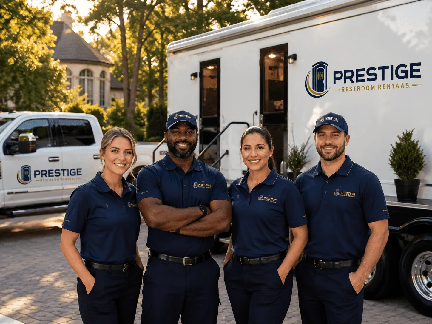 Trusted Luxury Portable Restrooms company in Lueders, TX